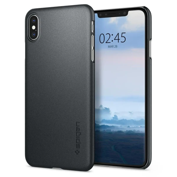 Чохол Spigen Thin Fit Graphite Gray для iPhone XS Max