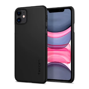 Чехол Spigen Thin Fit Black для iPhone 11 076CS27178 - Фото 1