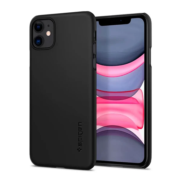 Чохол Spigen Thin Fit Black для iPhone 11 у Миколаєві