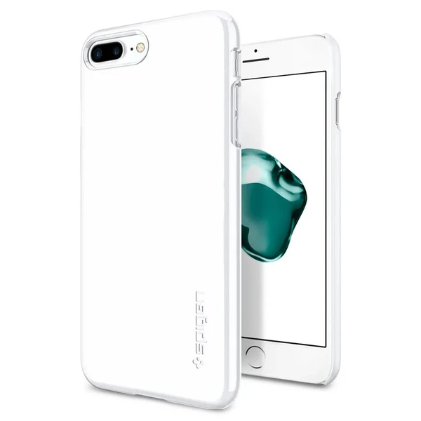 Чохол Spigen Thin Fit Jet White для iPhone 7 Plus | 8 Plus у Тернополі