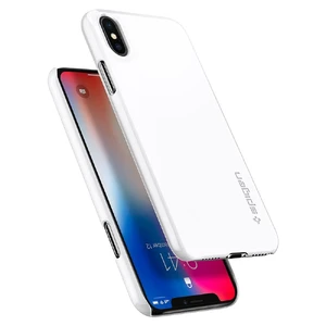Чохол Spigen Thin Fit Jet White для iPhone X | XS - Фото 5
