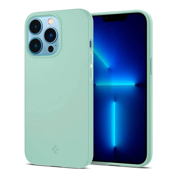 Силиконовый чехол-накладка Spigen Thin Fit Apple Mint для iPhone 13 Pro в Сумах