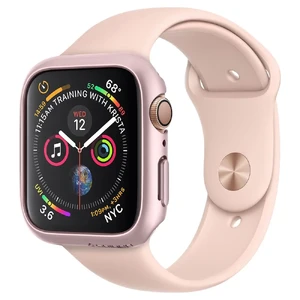 Чохол Spigen Thin Fit Rose Gold для Apple Watch 44mm SE 2 | SE | 6 | 5 | 4 062CS24476 - Фото 1