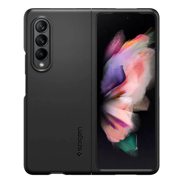 Чорний захисний чохол Spigen Thin Fit для Samsung Galaxy Z Fold 3 у Броварах