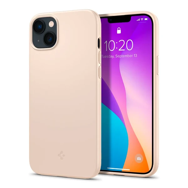 Захисний чохол Spigen Thin Fit Sand Beige для iPhone 14 | 13 в Івано-Франківську