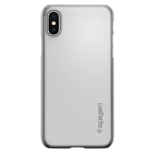Чохол Spigen Thin Fit Satin Silver для iPhone X | XS - Фото 4