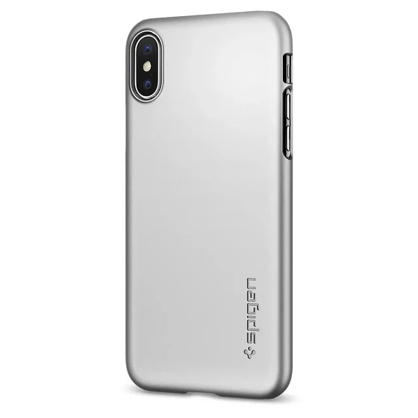 Чохол Spigen Thin Fit Satin Silver для iPhone X | XS у Миколаєві