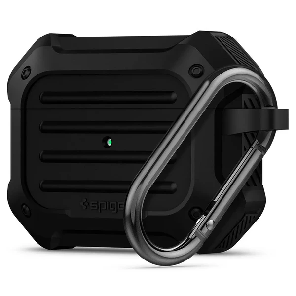 Протиударний чохол Spigen Tough Armor Black для AirPods Pro у Дніпрі