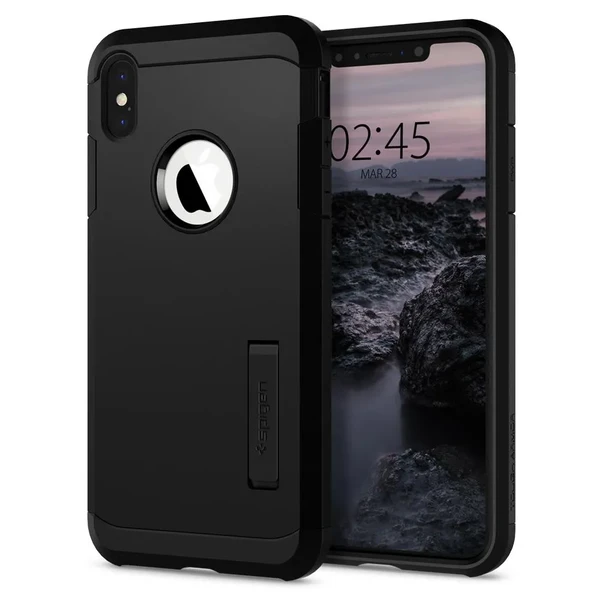 Чехол Spigen Tough Armor Black для iPhone XS Max
