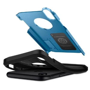 Чехол Spigen Tough Armor Blue для iPhone XR - Фото 4