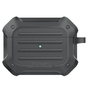 Противоударный чехол Spigen Tough Armor Charcoal для AirPods Pro - Фото 2