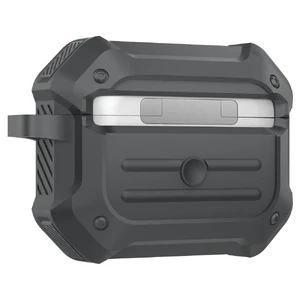 Противоударный чехол Spigen Tough Armor Charcoal для AirPods Pro - Фото 3