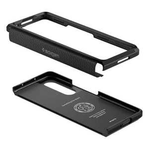 Черный противоударный чехол Spigen Tough Armor для Samsung Galaxy Z Fold 3 - Фото 6