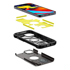 Протиударний чохол Spigen Tough Armor Gunmetal для iPhone 13 - Фото 5
