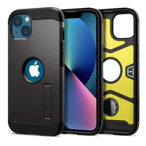 Протиударний чохол Spigen Tough Armor Gunmetal для iPhone 13 mini ACS03330 - Фото 1