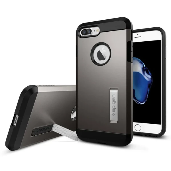 Чохол Spigen Tough Armor Gunmetal для iPhone 7 Plus | 8 Plus в Одесі