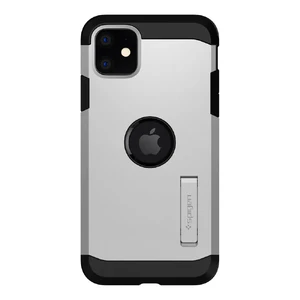 Протиударний чохол Spigen Tough Armor Satin Silver для iPhone 11 076CS27440 - Фото 1