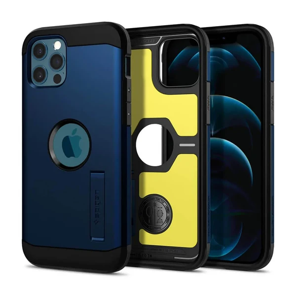 Протиударний чохол Spigen Tough Armor Metal Slate для iPhone 12 Pro Max в Ужгороді