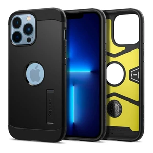 Протиударний чохол Spigen Tough Armor Black для iPhone 13 Pro Max ACS03222 - Фото 1