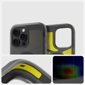 Прозорий чохол Spigen Tough Armor Mag MagSafe для iPhone 16 Pro - Фото 11