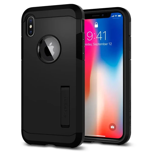 Чохол Spigen Tough Armor Matte Black для iPhone X | XS у Миколаєві