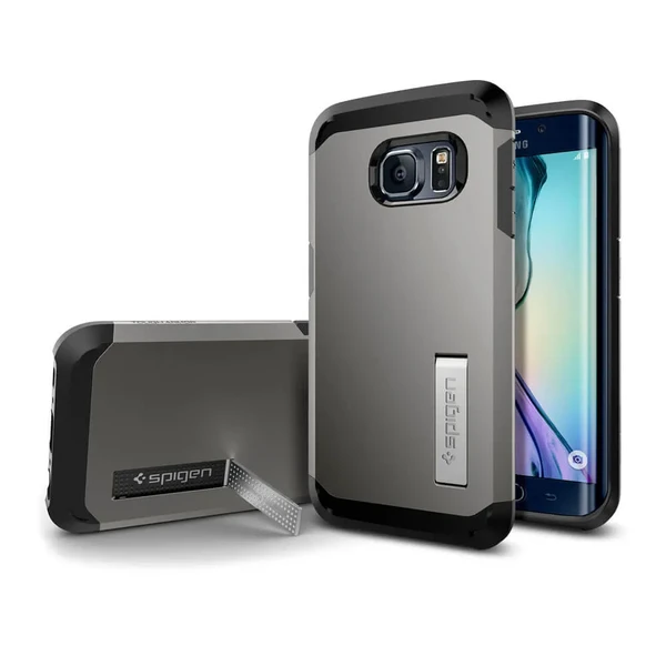 Чохол Spigen Tough Armor Metal Slate для Samsung Galaxy S6 Edge