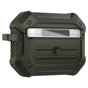 Противоударный чехол Spigen Tough Armor Military Green для AirPods Pro - Фото 3