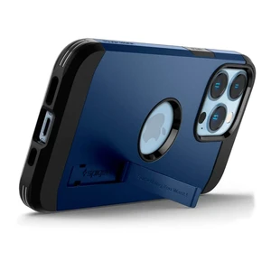 Противоударный чехол Spigen Tough Armor Navy Blue для iPhone 13 Pro - Фото 4