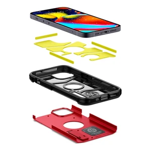 Протиударний чохол Spigen Tough Armor Red для iPhone 13 mini - Фото 5