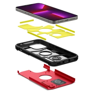 Протиударний чохол Spigen Tough Armor Red для iPhone 13 Pro Max - Фото 5