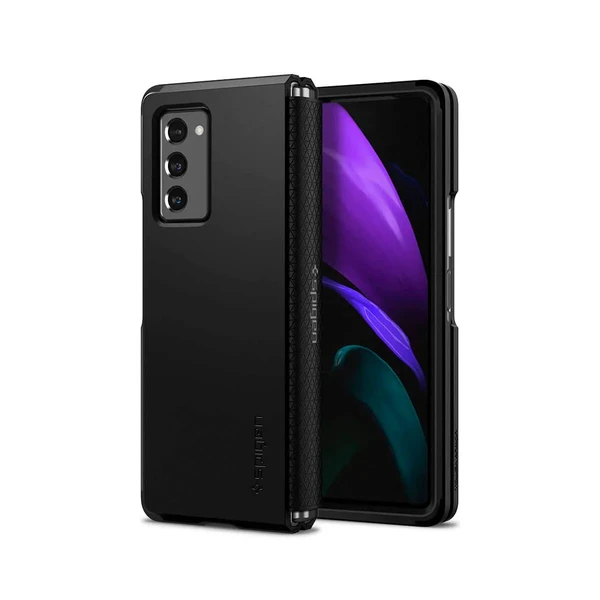 Чорний протиударний чохол Spigen Tough Armor для Galaxy Z Fold 2 у Броварах