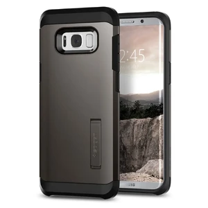 Чехол Spigen Tough Armor Gunmetal для Samsung Galaxy S8 Plus  - Фото 1