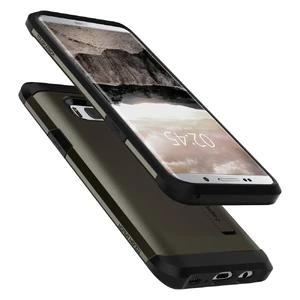 Чехол Spigen Tough Armor Gunmetal для Samsung Galaxy S8 Plus - Фото 4