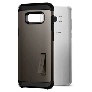 Чехол Spigen Tough Armor Gunmetal для Samsung Galaxy S8 Plus - Фото 2
