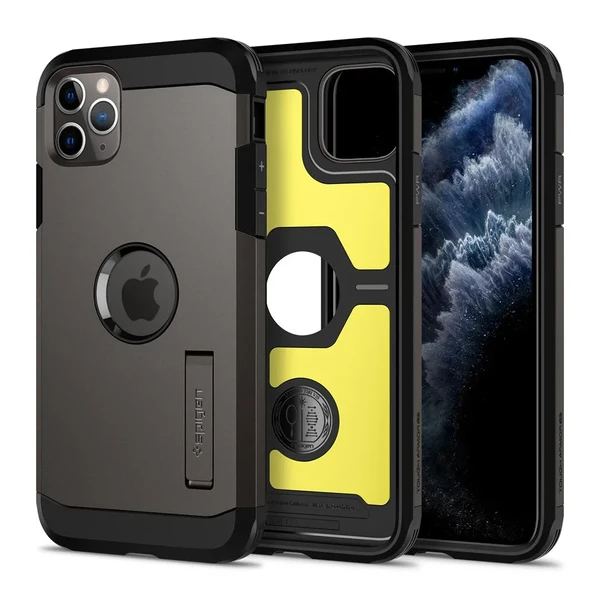 Протиударний чохол Spigen Tough Armor Gunmetal для iPhone 11 Pro в Запоріжжі