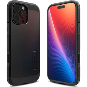 Чорний чохол Spigen Tough Armor T Mag для iPhone 16 Pro - Фото 3