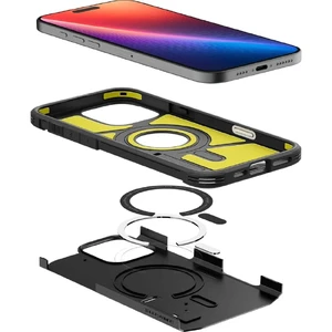 Чорний чохол Spigen Tough Armor T Mag для iPhone 16 Pro - Фото 6