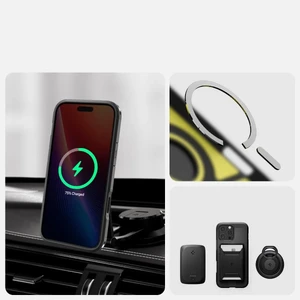 Чорний чохол Spigen Tough Armor T Mag для iPhone 16 Pro Max - Фото 16