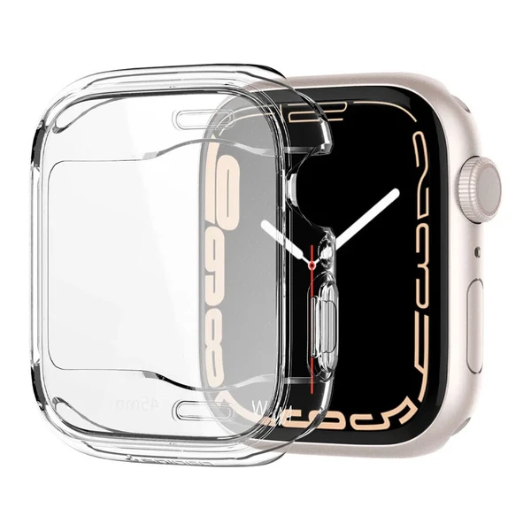 Протиударний чохол Spigen Ultra Hybrid Clear для Apple Watch 45 mm Series 8 | 7 у Дніпрі