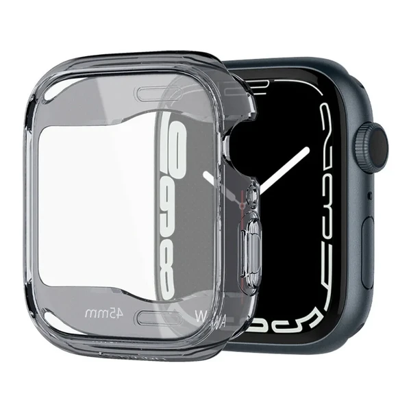 Противоударный чехол Spigen Ultra Hybrid Space Crystal для Apple Watch 45 mm Series 8 | 7