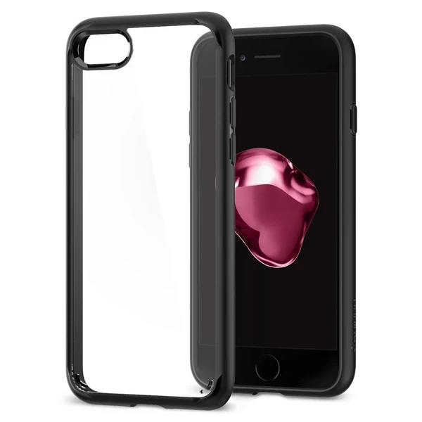 Чохол Spigen Ultra Hybrid 2 Black для iPhone SE 3 | SE 2 | 8 | 7