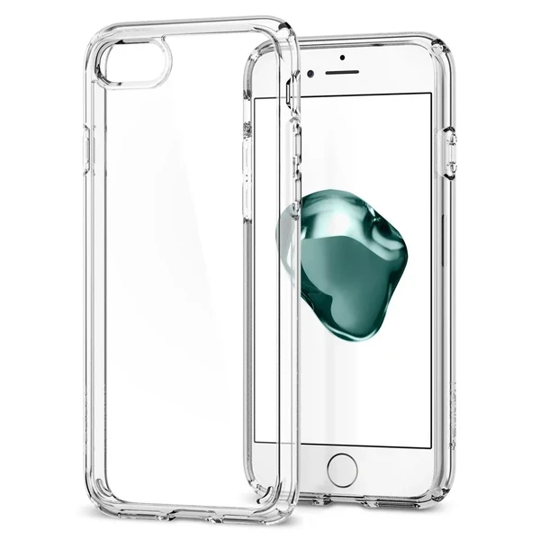 Чохол Spigen Ultra Hybrid 2 Crystal Clear для iPhone SE 3 | SE 2 | 8 | 7