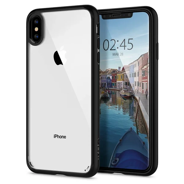Чохол із захисним склом Spigen Ultra Hybrid 360 для iPhone XS Max
