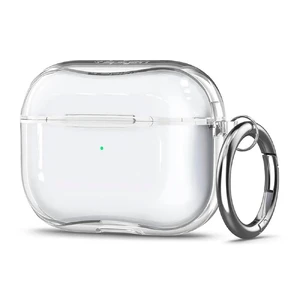 Чехол с карабином Spigen Ultra Hybrid Crystal Clear для AirPods Pro ASD00541 - Фото 1