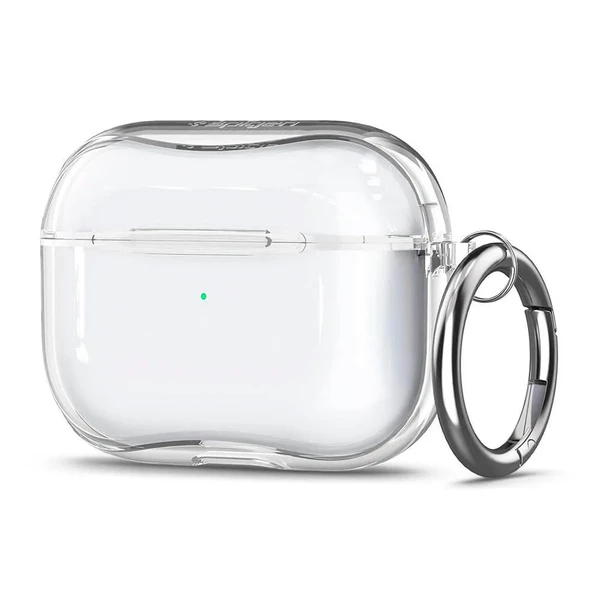 Чохол з карабіном Spigen Ultra Hybrid Crystal Clear для AirPods Pro у Кропивницькому