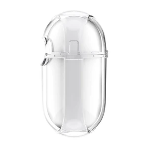 Чехол с карабином Spigen Ultra Hybrid Crystal Clear для AirPods Pro - Фото 3