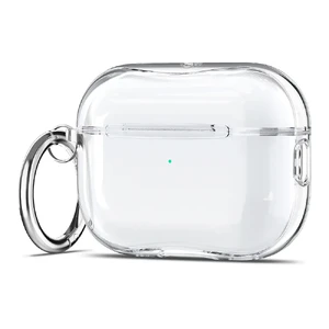 Чехол с карабином Spigen Ultra Hybrid Crystal Clear для AirPods Pro 2