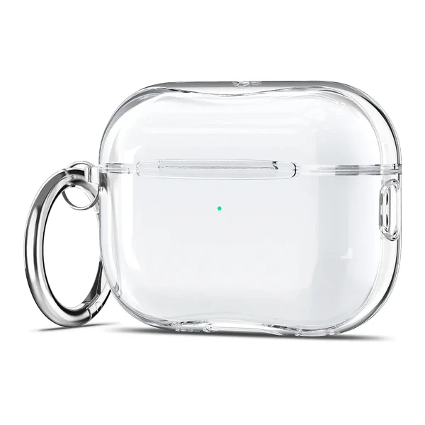 Чохол із карабіном Spigen Ultra Hybrid Crystal Clear для AirPods Pro 2