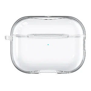 Чехол с карабином Spigen Ultra Hybrid Crystal Clear для AirPods Pro 2 - Фото 2