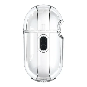 Чехол с карабином Spigen Ultra Hybrid Crystal Clear для AirPods Pro 2 - Фото 4